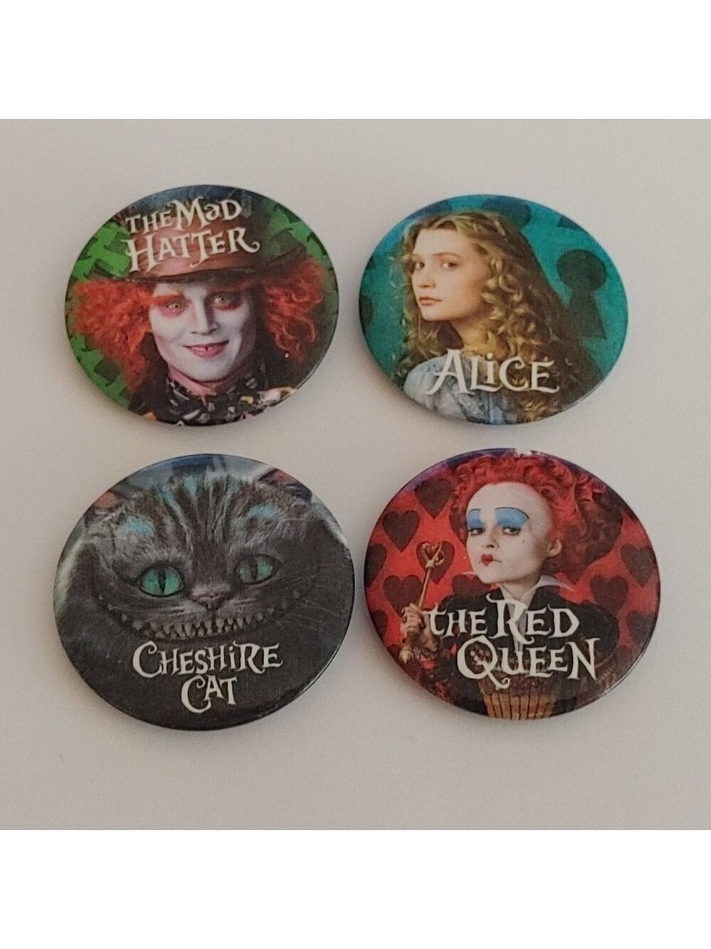2010 Disney's Alice in Wonderland Pin Lot